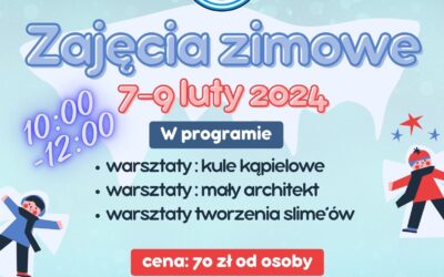 Zajęcia zimowe w Bibliotece w Zbrosławicach!