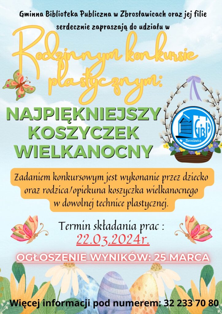 Rodzinny konkurs wielkanocny