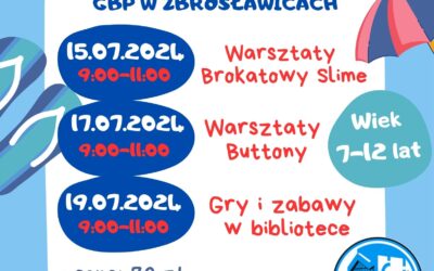 Lato w Bibliotece Zbrosławice!