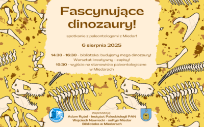 Fascynujące dinozaury – warsztaty i wyjście edukacyjne