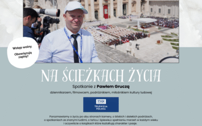 „Na ścieżkach życia” – spotkanie z Pawłem Gruczą w bibliotece w Miedarach