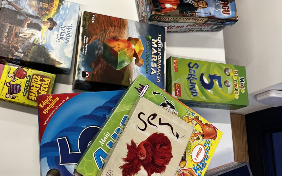 Planszówki w bibliotece STYCZEŃ 2026