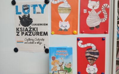 „Luty z Cukierkiem” – zajęcia czytelnicze z książką „Cukierku, ty łobuzie!”
