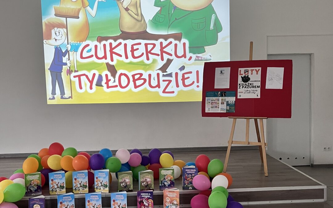 Akcja „Luty z Cukierkiem – Książki z Pazurem 2026″ w Bibliotece w Ziemięcicach.