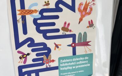 Wizyta dzieci z Przedszkola w Świętoszowicach w bibliotece w Ziemięcicach.