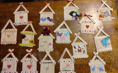 Zimowa kreatywna biblioteka w Wieszowie