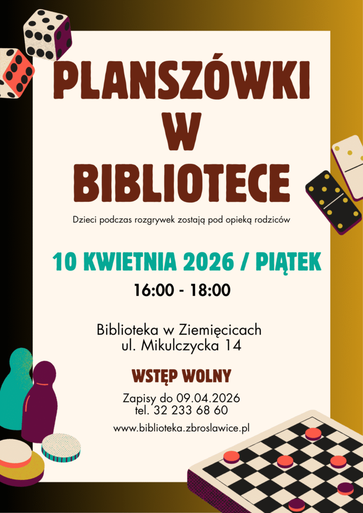 planszowki w bibliotece kwiecien